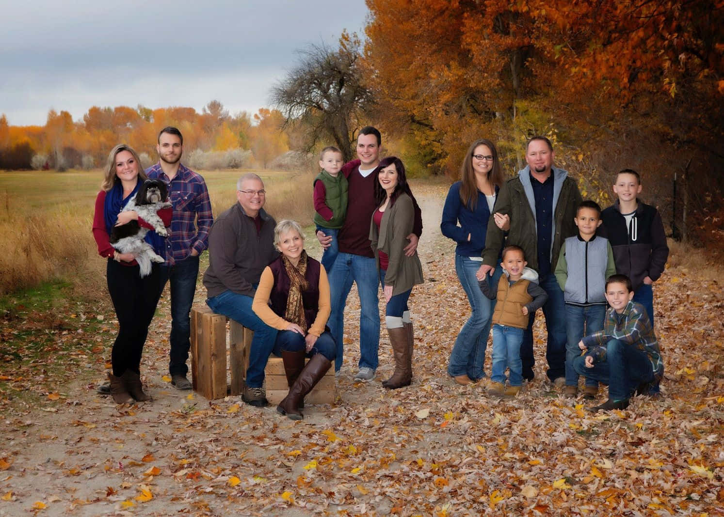 Reunion Of Family Fall Pictures