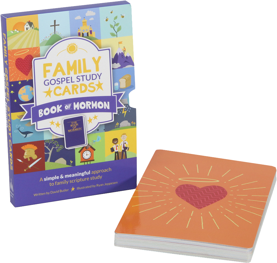 Family Gospel Study Cards Bookof Mormon PNG