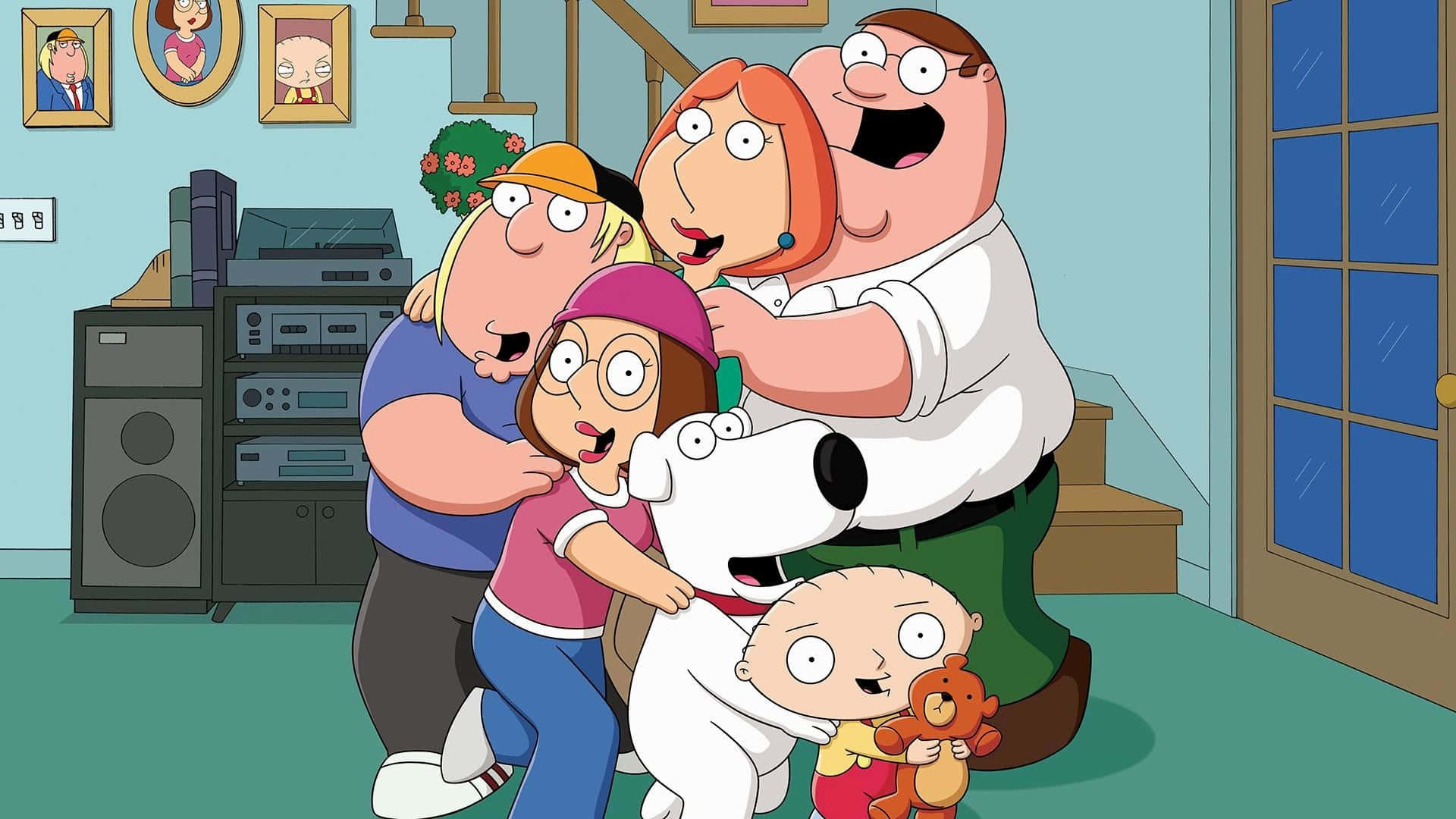 Miembrosde Family Guy Divirtiéndose
