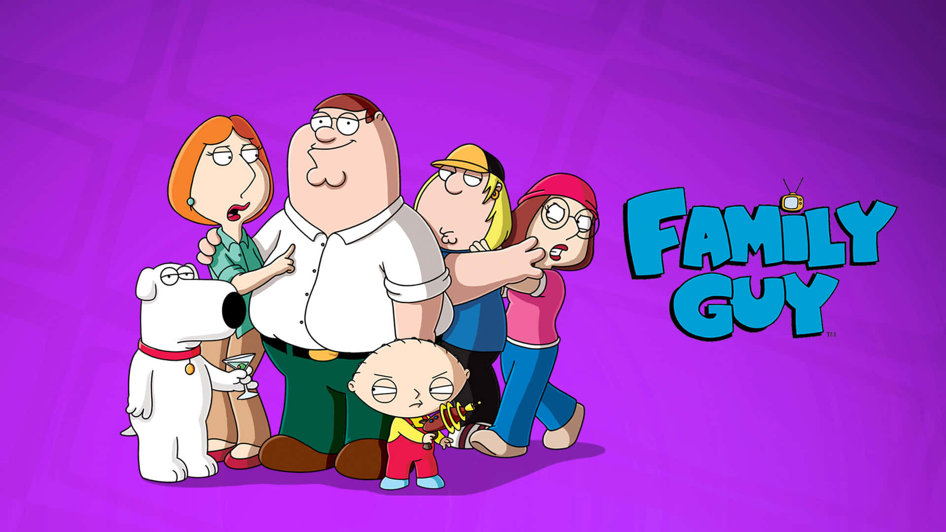 Genießedas Chaos Mit Family Guy!