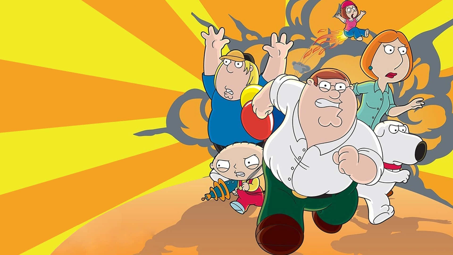 Skrattahögt Med Family Guy.