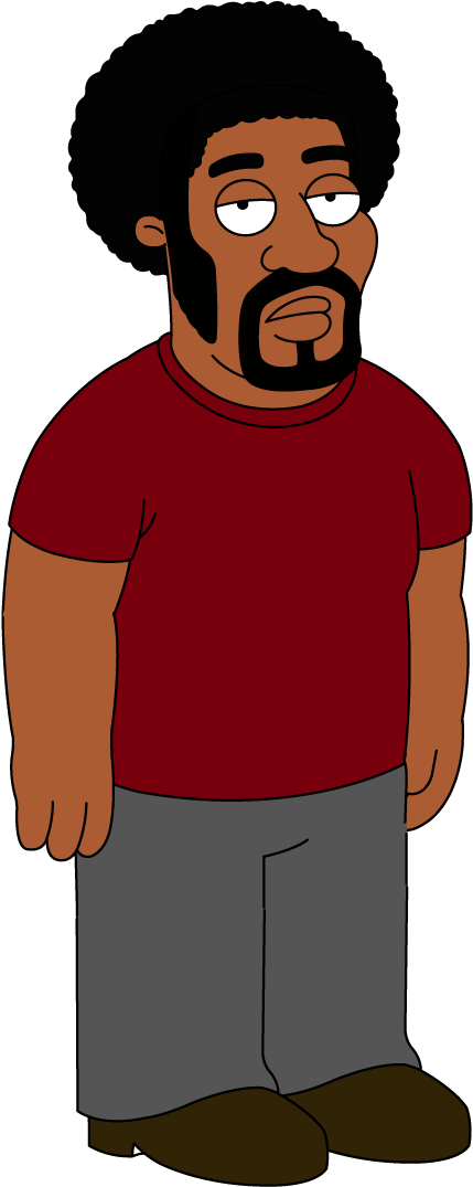Family Guy Character Standing PNG