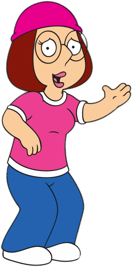 Family Guy Characterin Pink Hat PNG