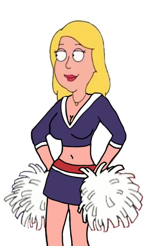 Family Guy Cheerleader Character PNG