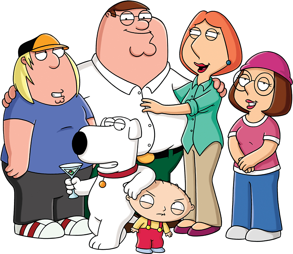 Family Guy Griffin Family Portrait PNG