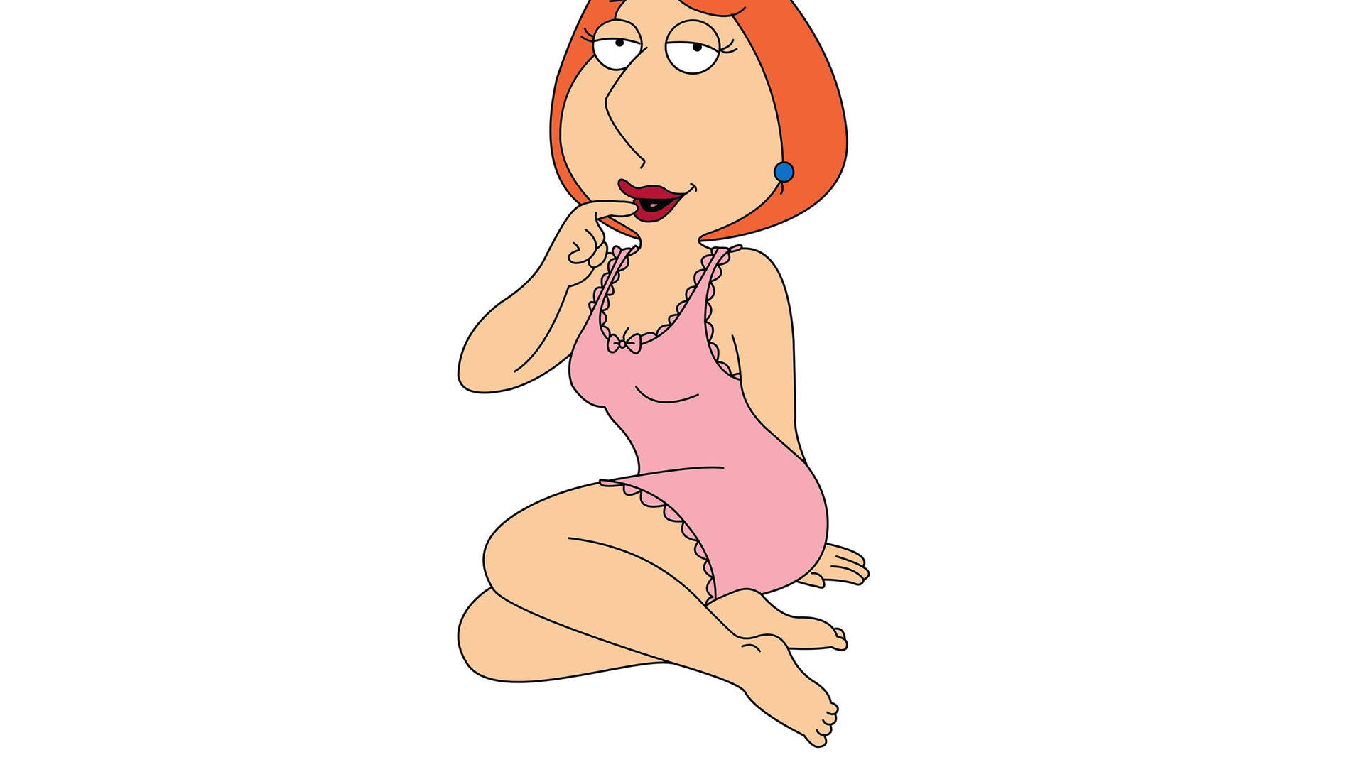Family Guy Lois Griffin In White Background
