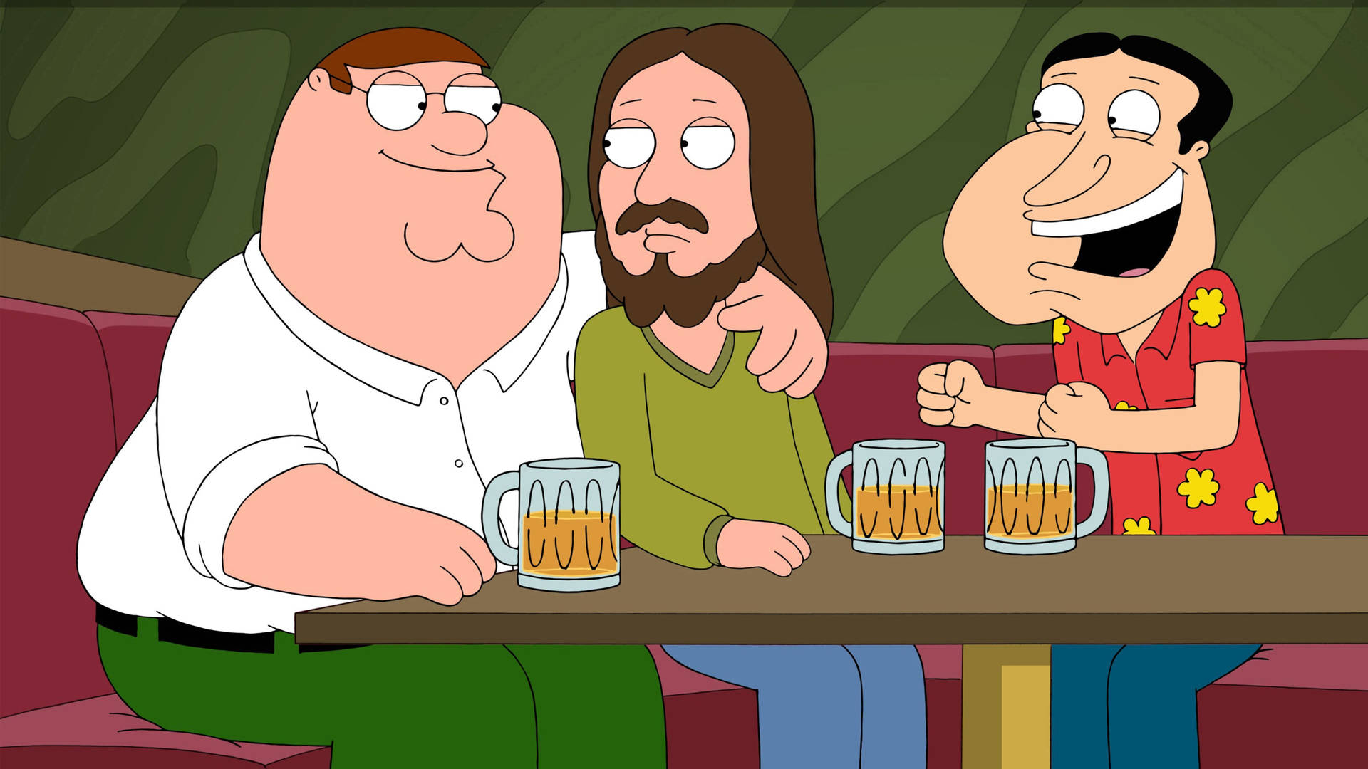 Family Guy Peter And Friends Drink Background