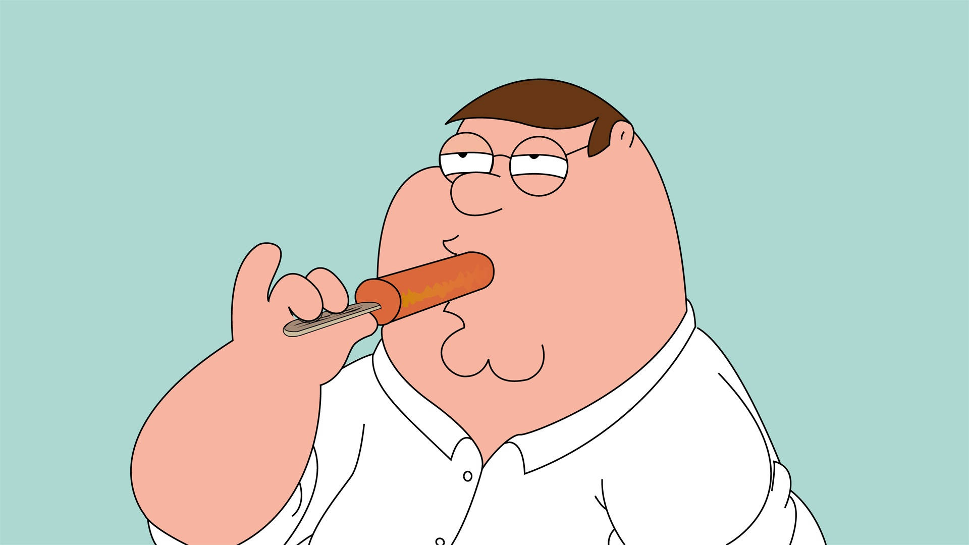 Family Guy Peter Eating Popsicle Background