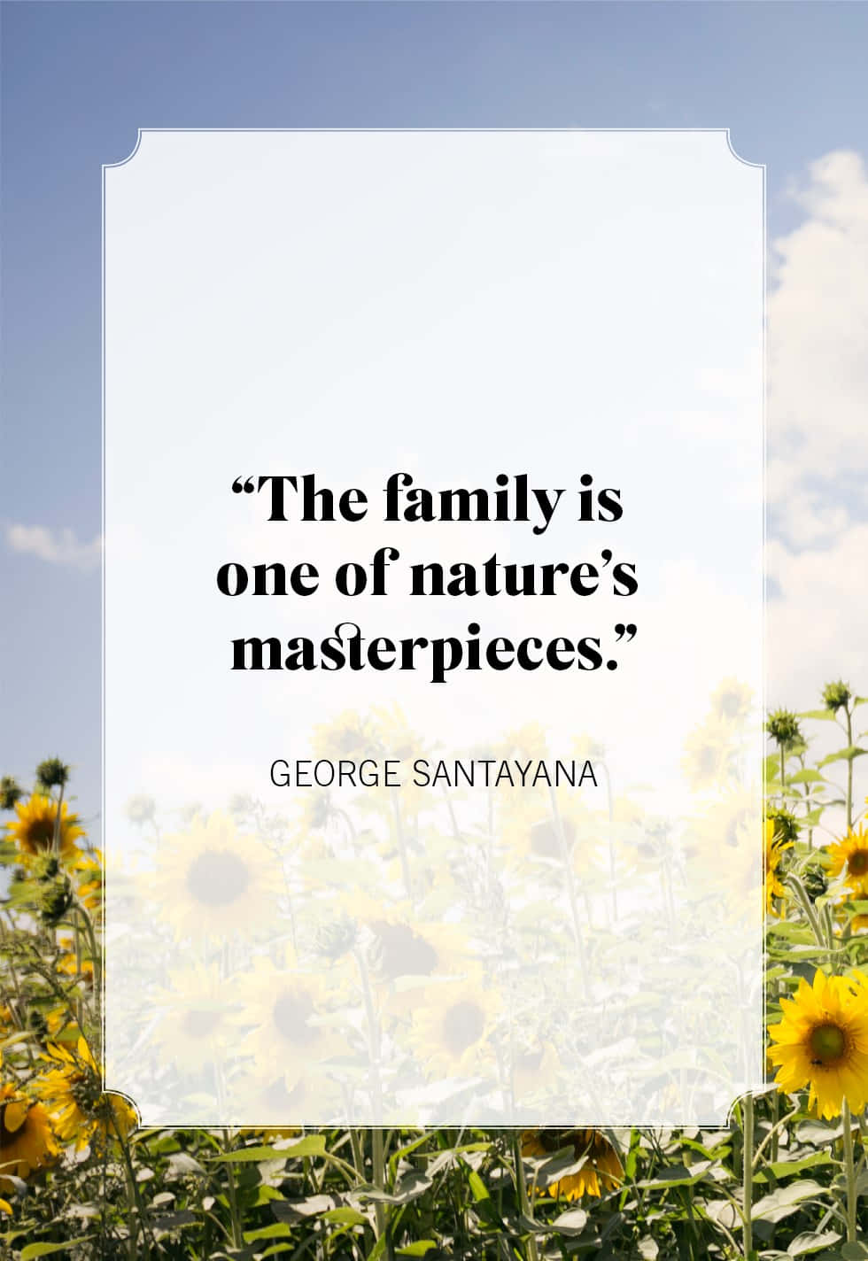 Family Masterpiece Nature Quote Wallpaper