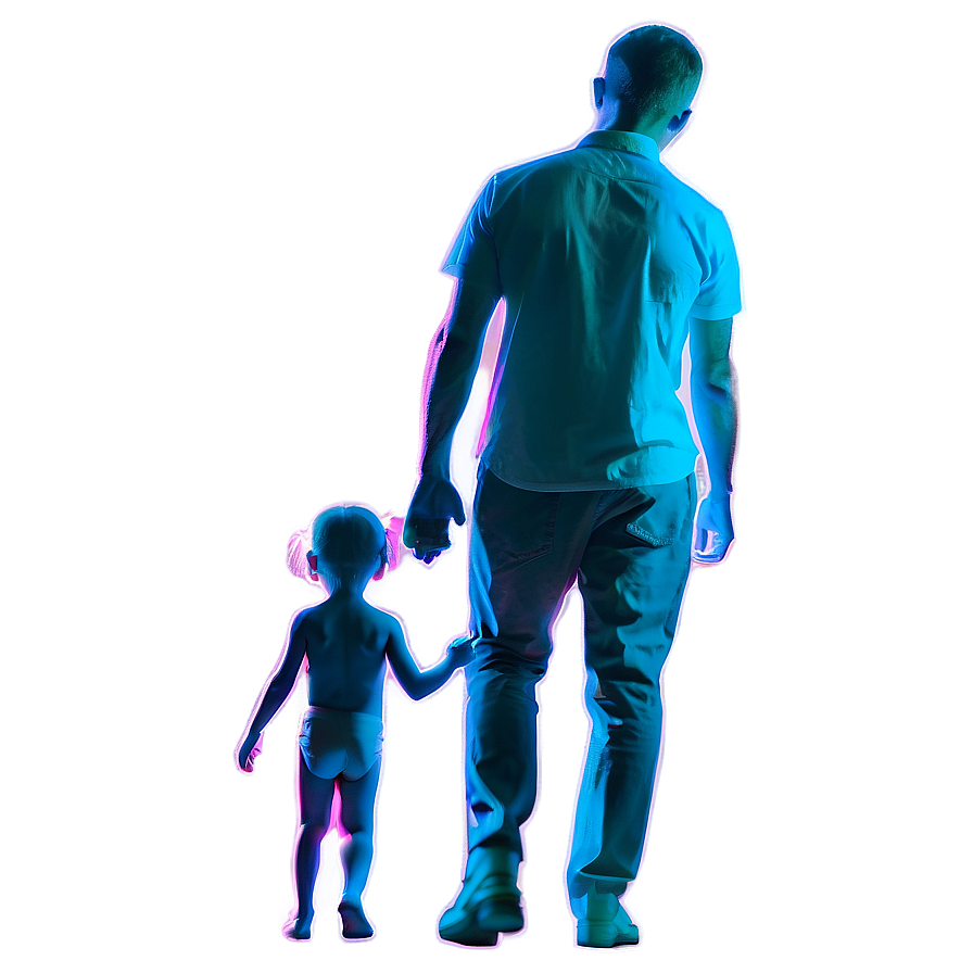 Family Silhouette Sunset Png Gxy PNG