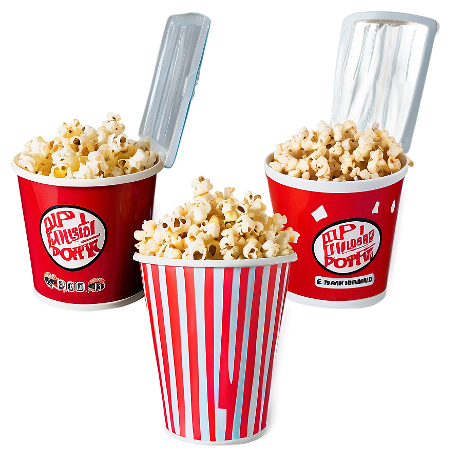 Family Size Popcorn Bucket Combo Png 06132024 PNG