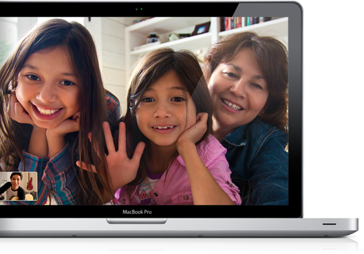 Family Video Call Mac Book Pro PNG