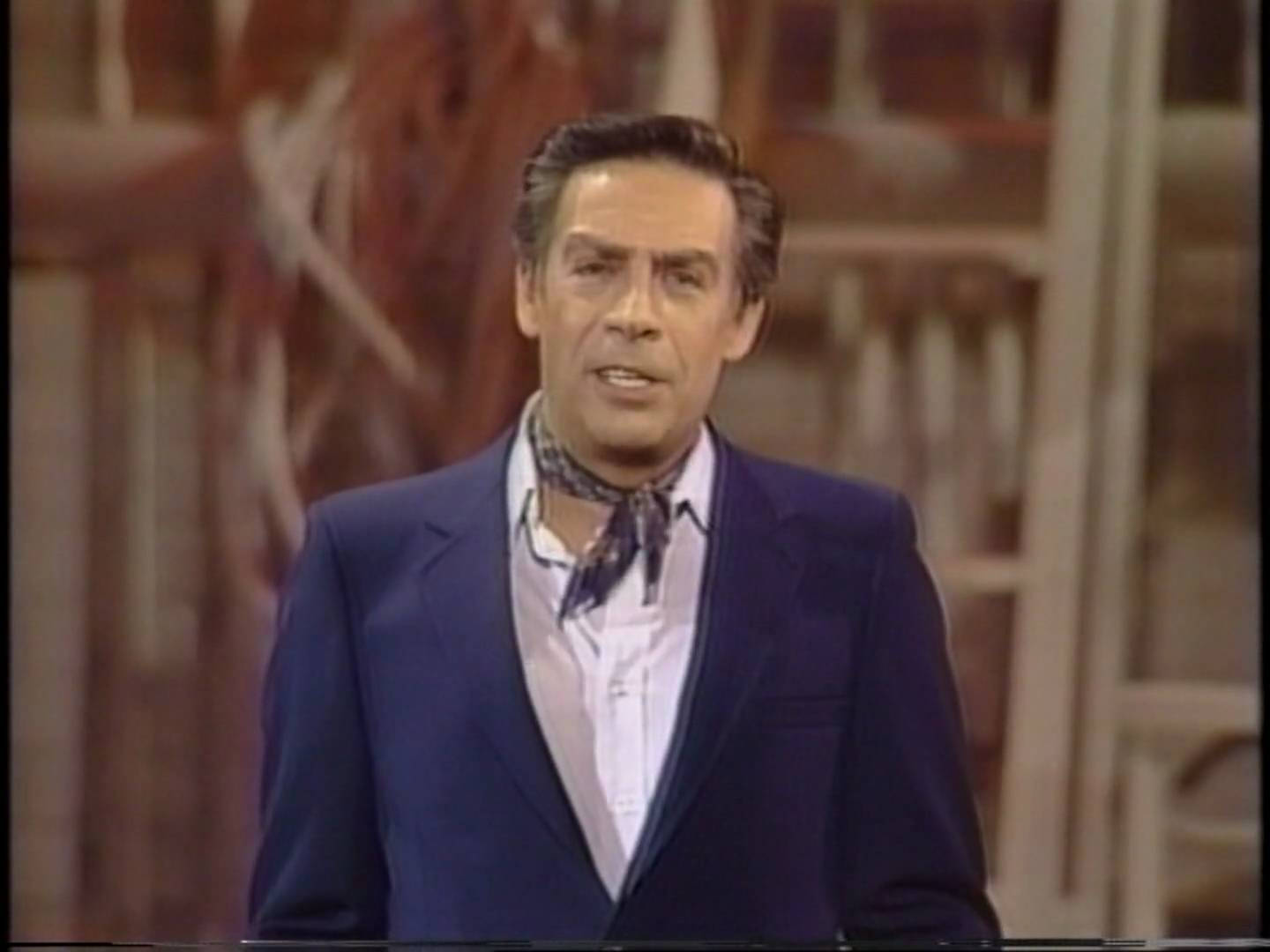 Famous Actor Jerry Orbach In Broadway Show Wallpaper