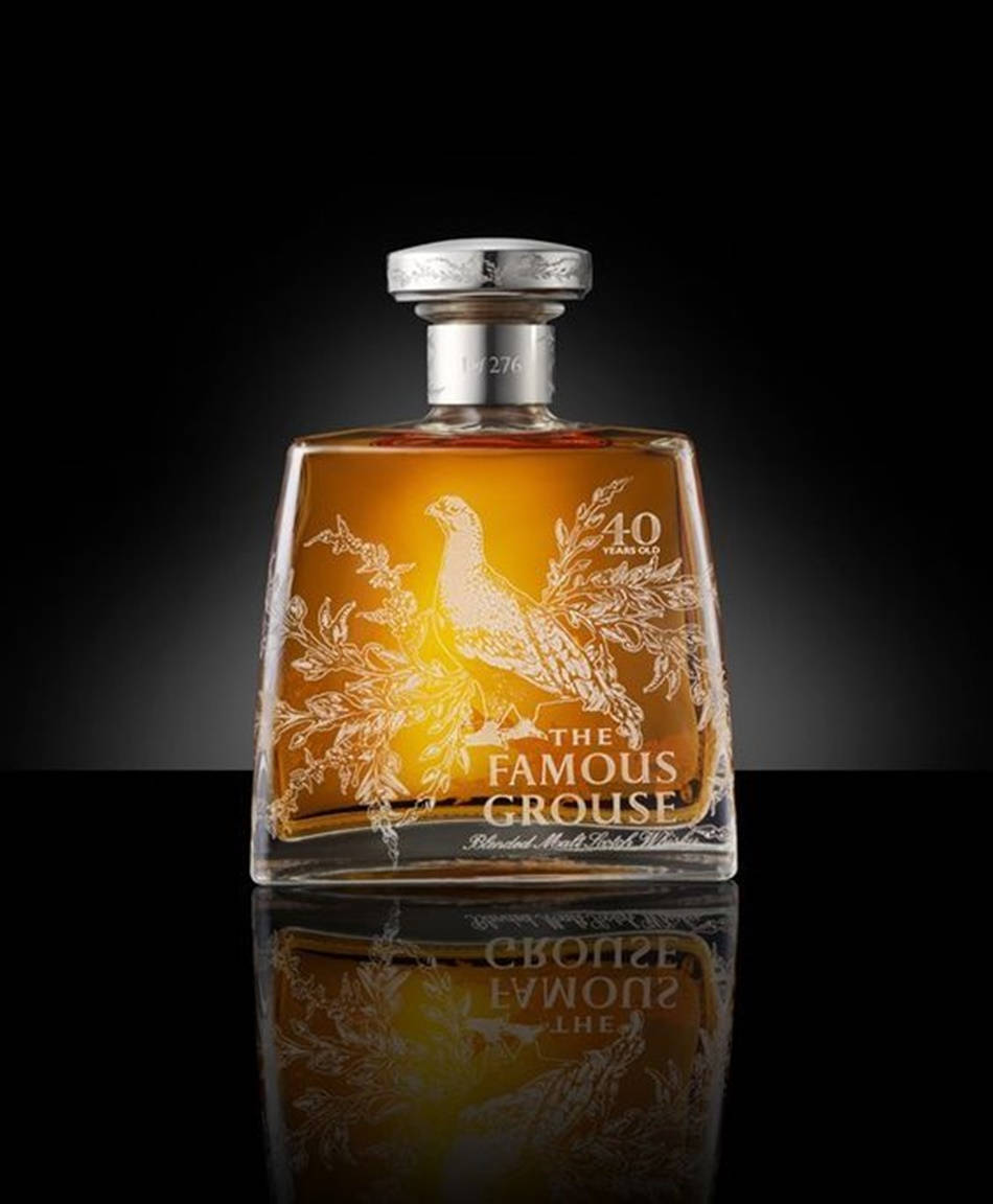 "A Pure Taste of Luxury: Famous Grouse 40-Year-Old Whiskey" Wallpaper