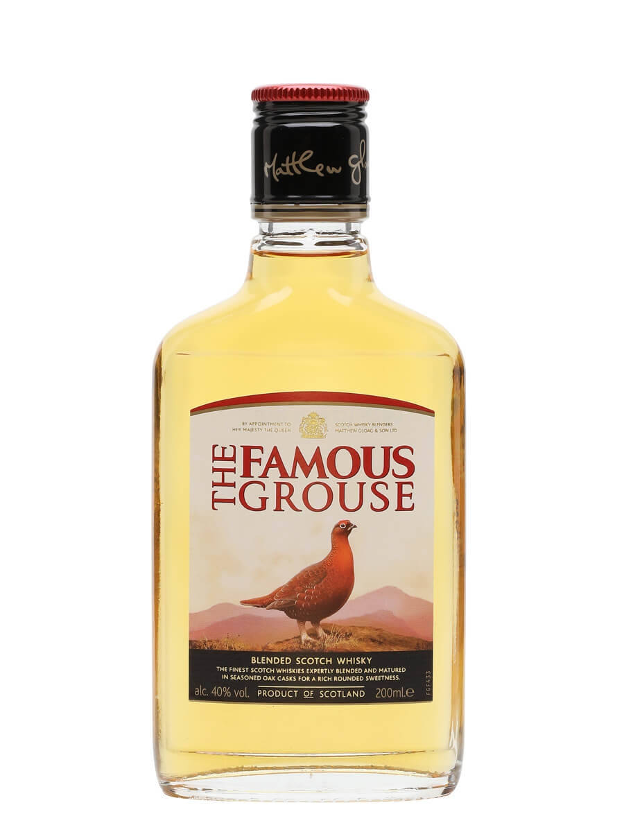 Famous Grouse Blended Scotch Small Bottle Wallpaper