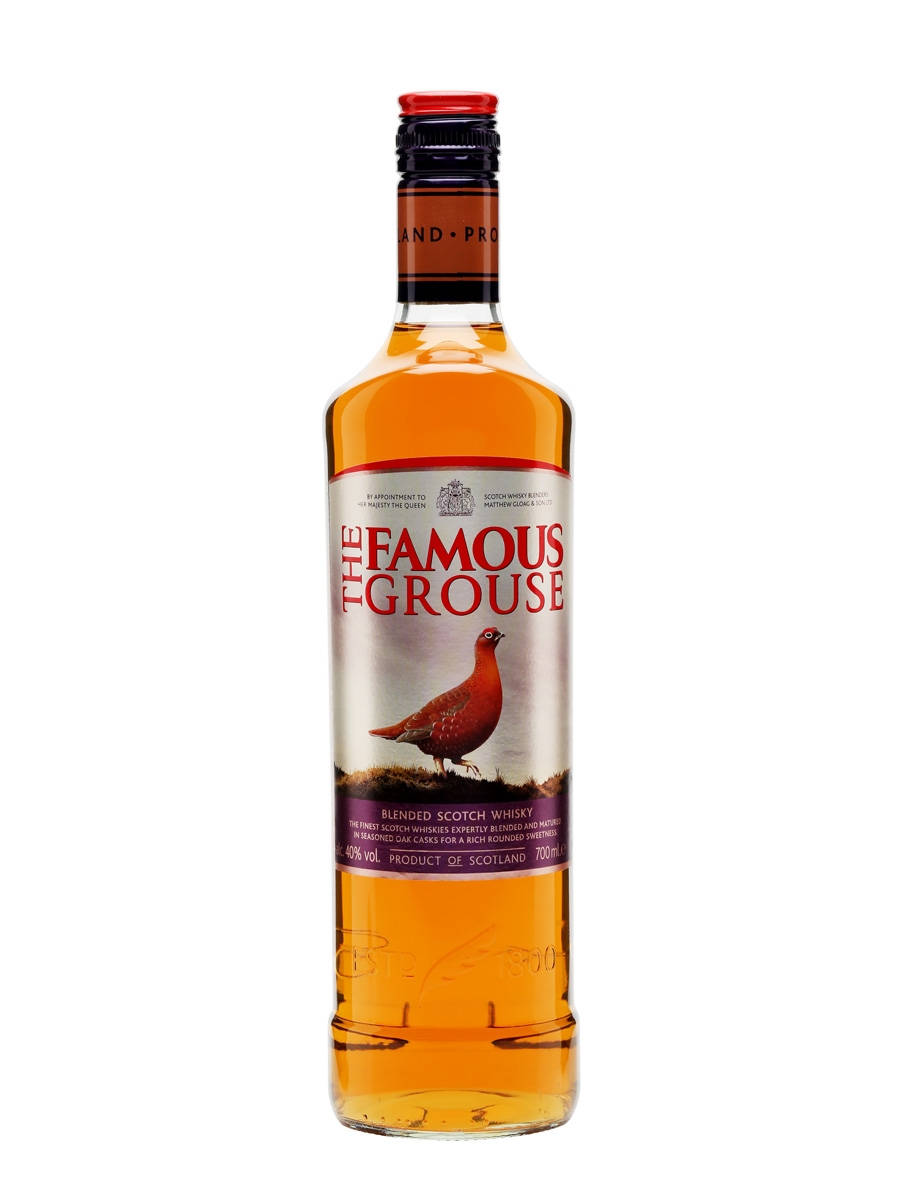 Famous Grouse Blended Scotch Whisky in Pristine Condition Wallpaper