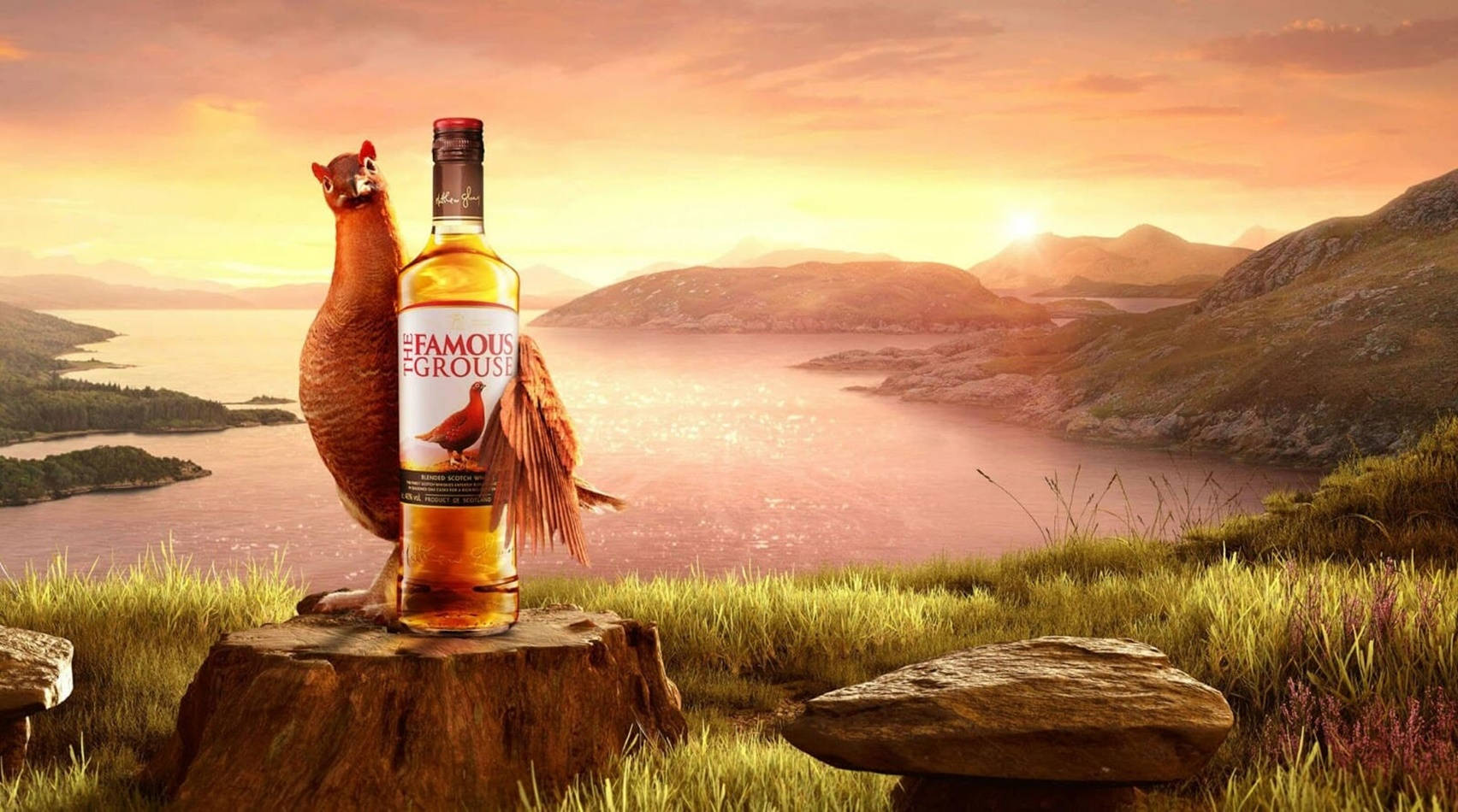 Famous Grouse Original Whisky Edition Wallpaper