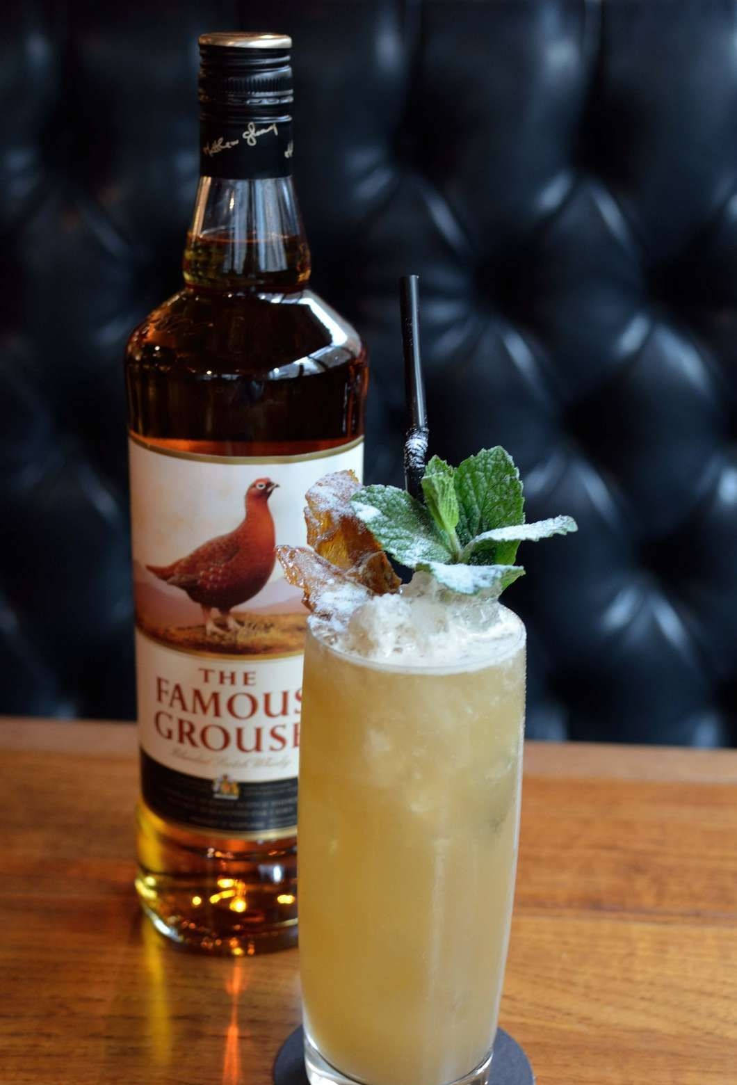 Famousgrouse Whiskey Penicillin Cocktail Wallpaper