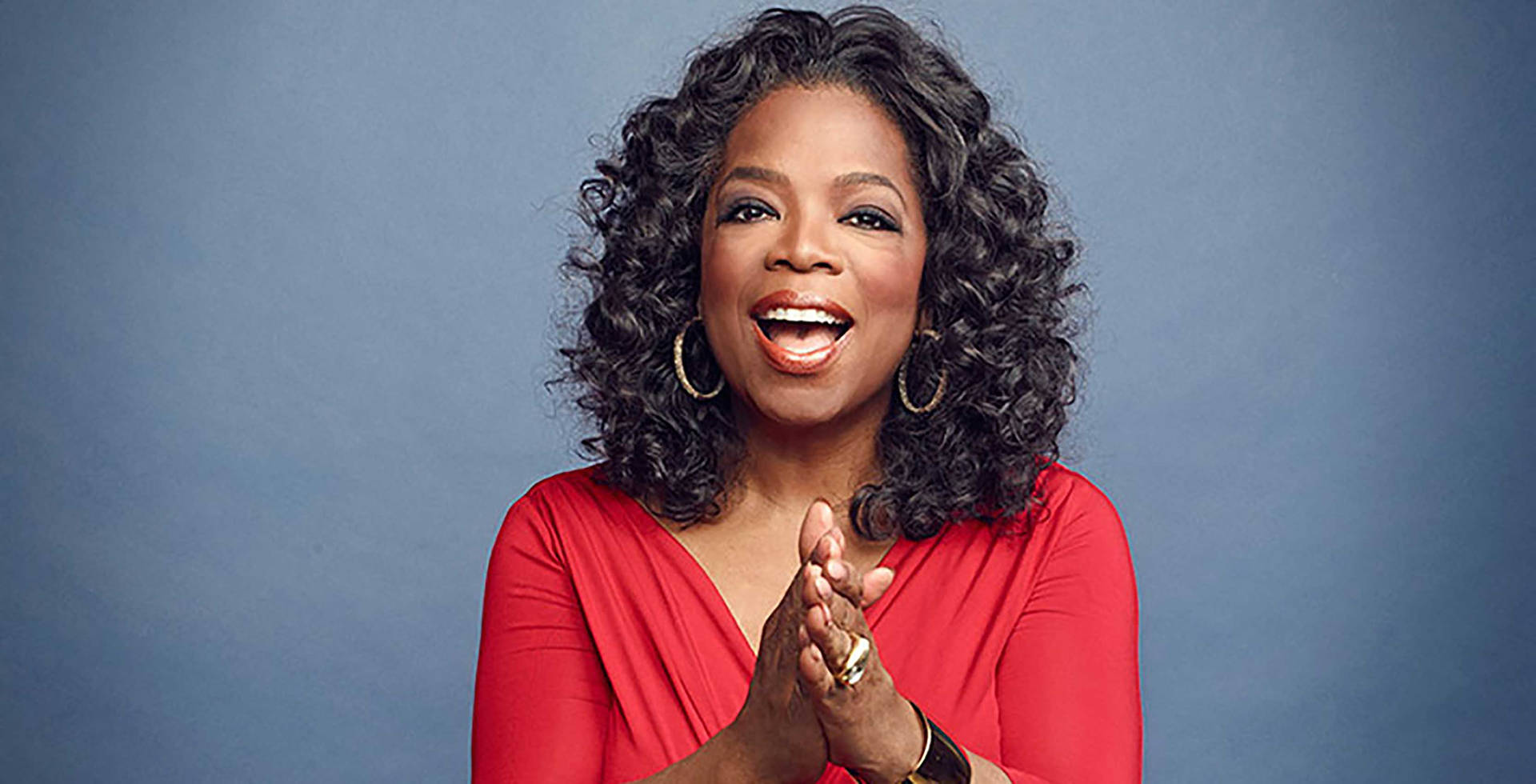Famous Host Oprah Winfrey Background