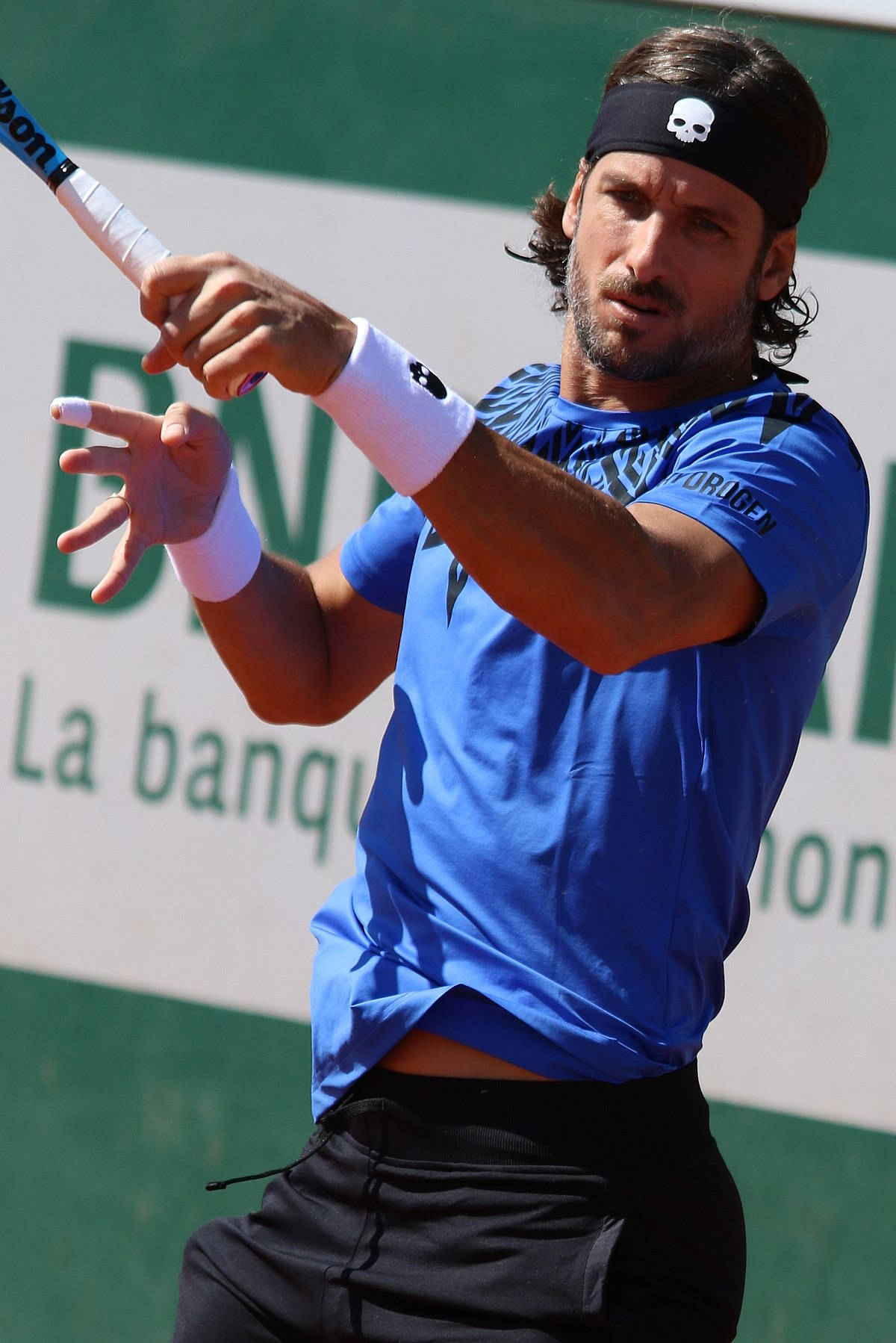 Famous Professional Tennis Player Feliciano Lopez Wallpaper