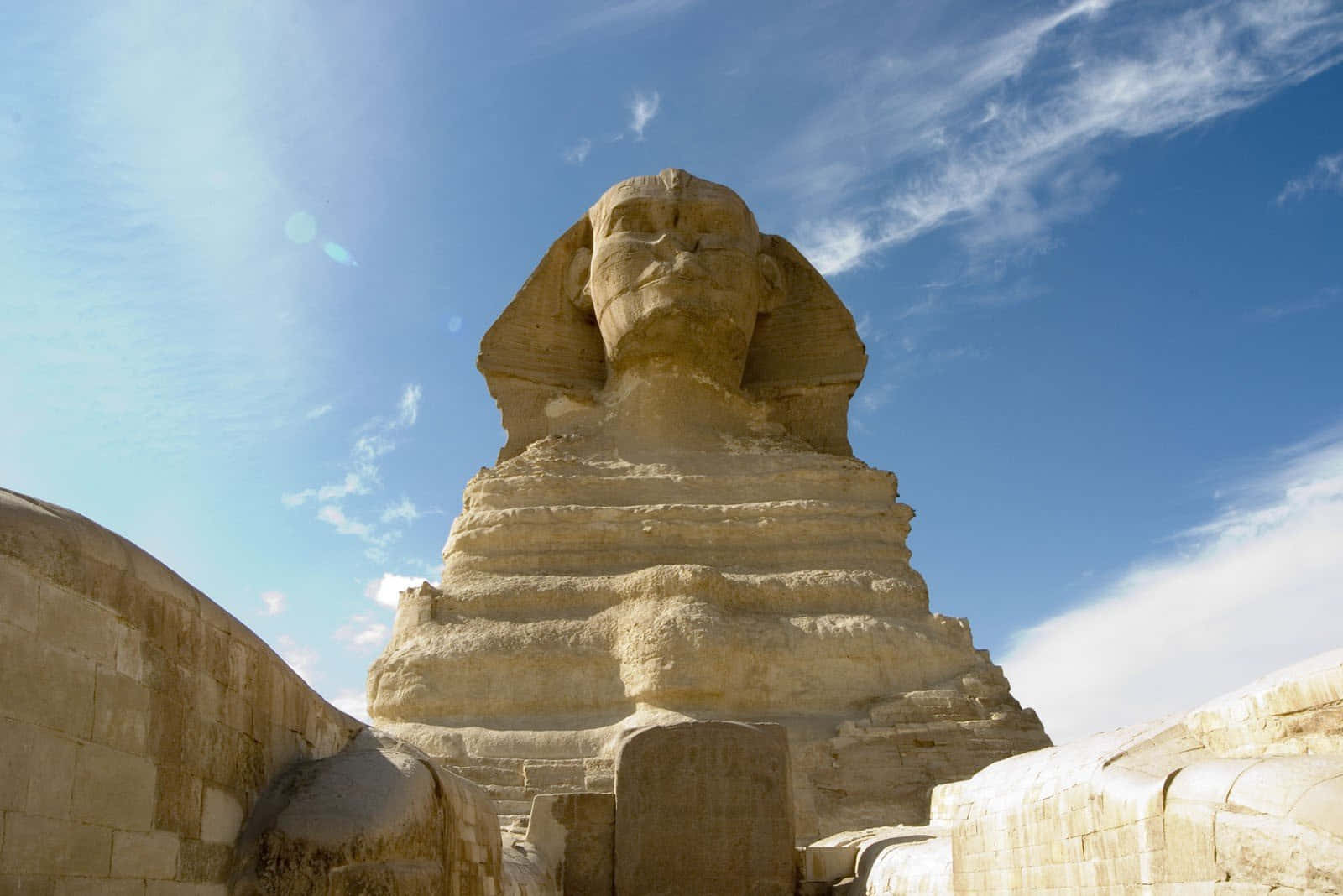Famous Statue Of The Great Sphinx Wallpaper