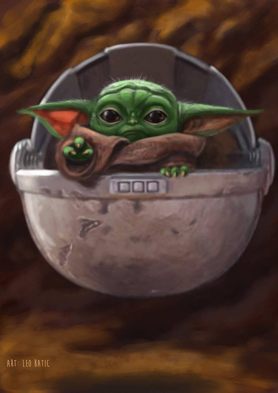 Fan Art Of Baby Yoda