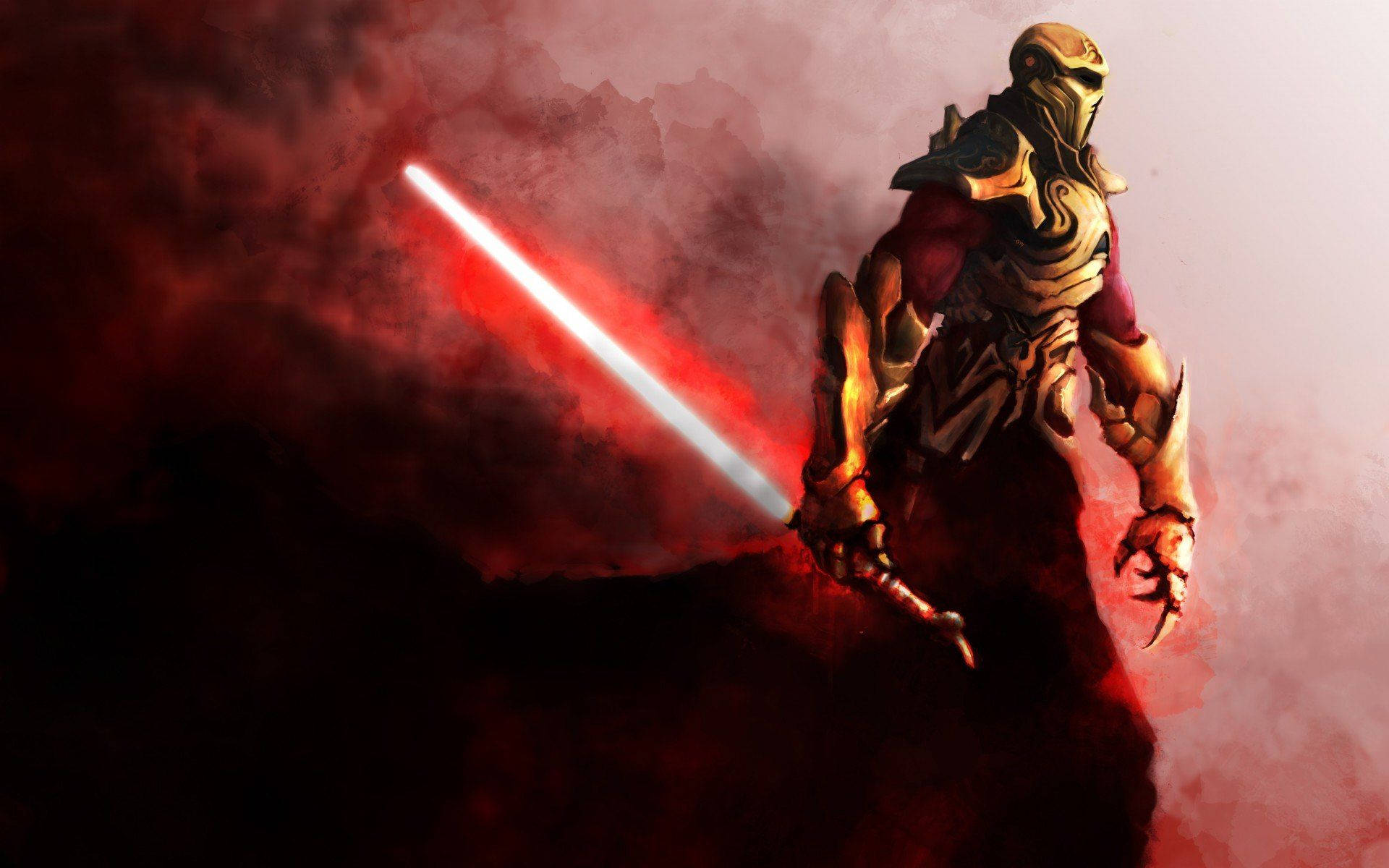 The Force Is Strong With Sith Revan Wallpaper