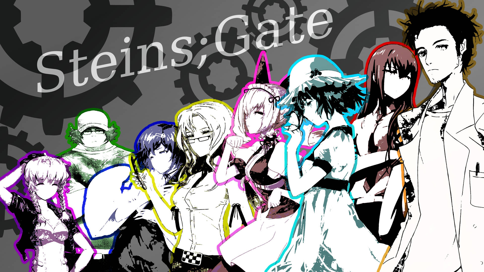 Unlock the mysteries of time travel with Steins Gate! Wallpaper