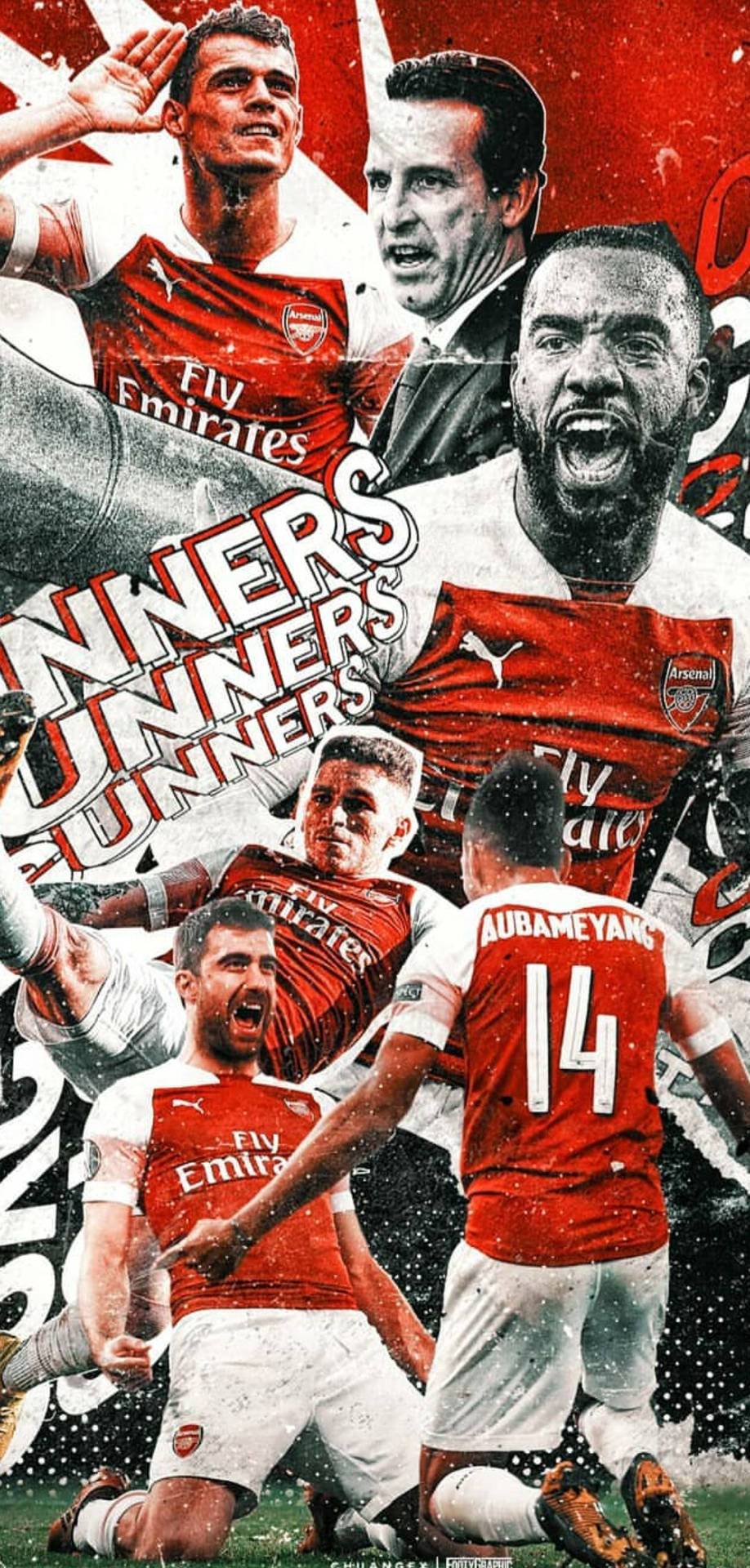 Arsenal 1080 X 2260 Wallpaper