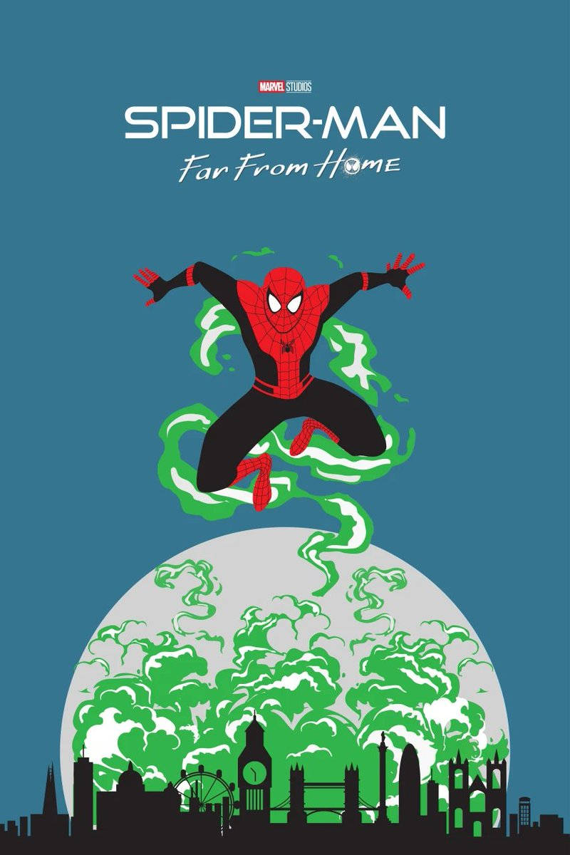 Fondode Pantalla Hecho Por Un Fan De Spider-man: Lejos De Casa. Fondo de pantalla