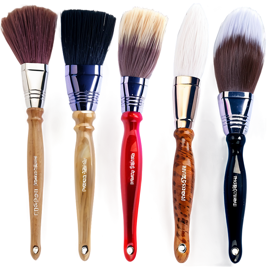 Fan Paint Brushes Png 2 PNG