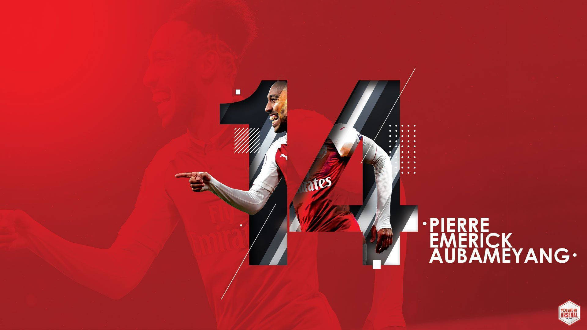 Fanart For Pierre-emerick Aubameyang From Arsenal Fc Wallpaper