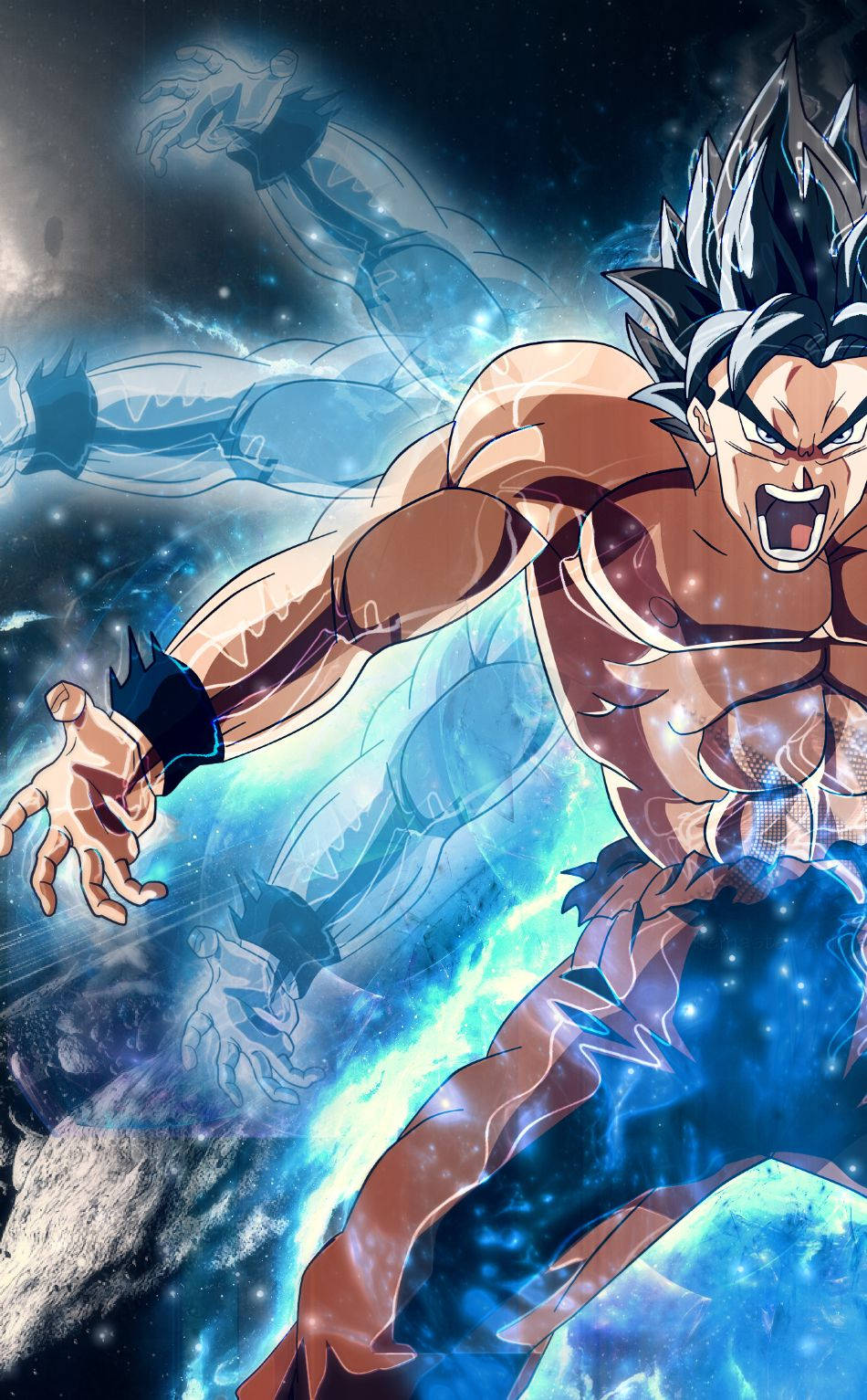 Download Fanart Super Saiyan Son Goku Iphone Wallpaper 
