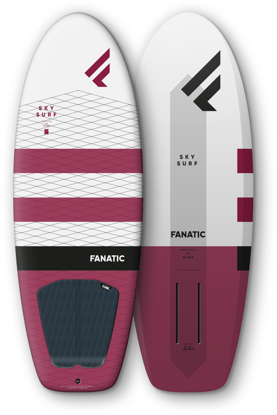 Fanatic Sky Surf Boards Design PNG