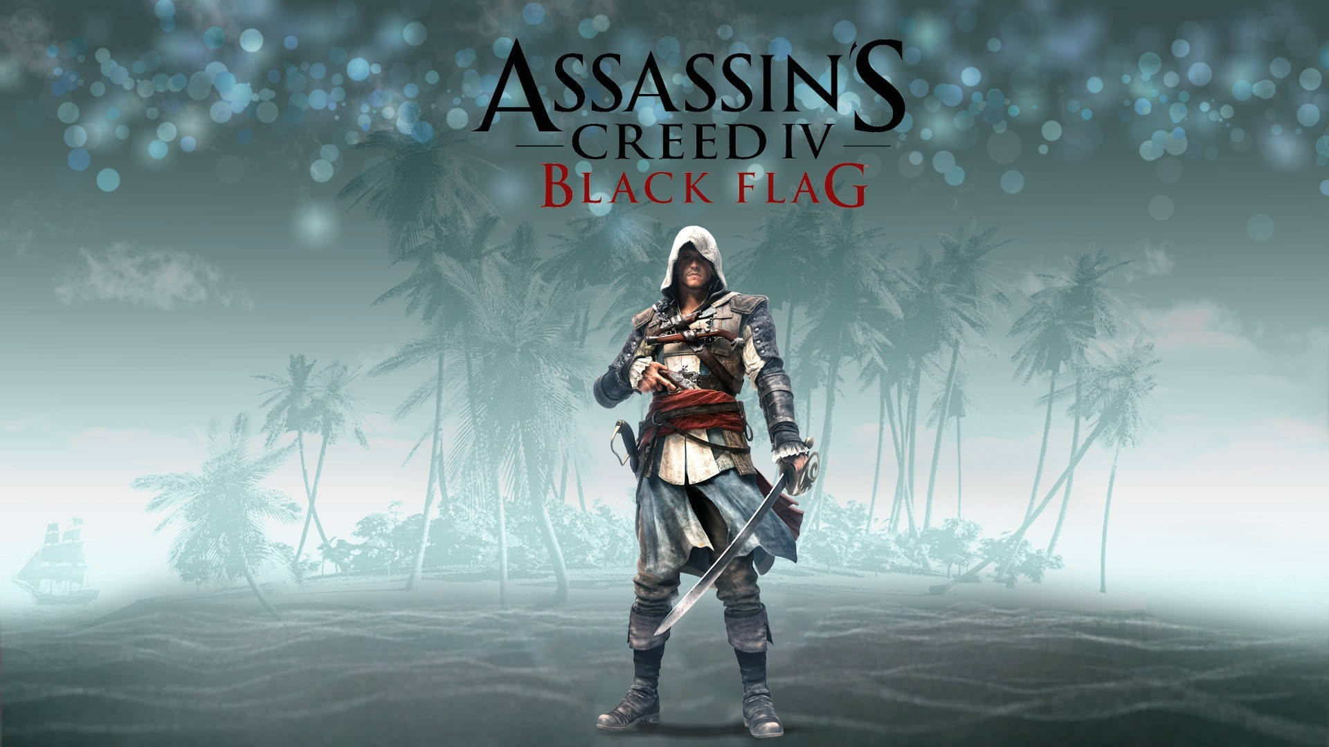 Fancy Assassin's Creed Black Flag Poster Wallpaper