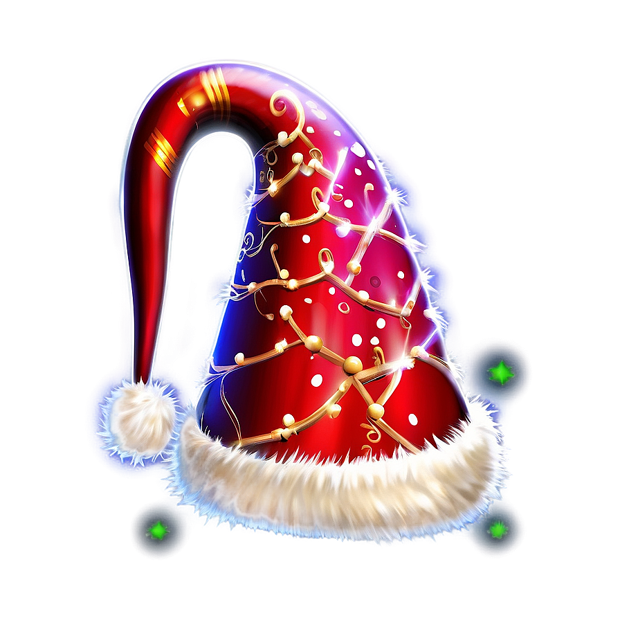 Fancy Christmas Hat Png Evn43 PNG