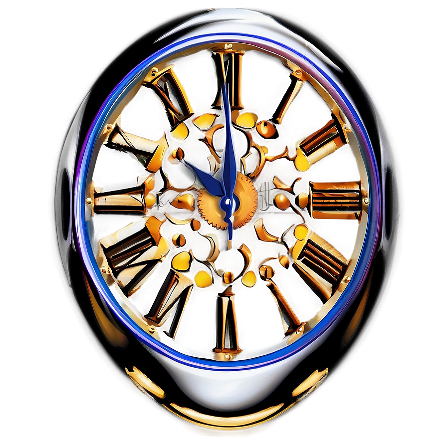 Fancy Clock Png 06242024 PNG