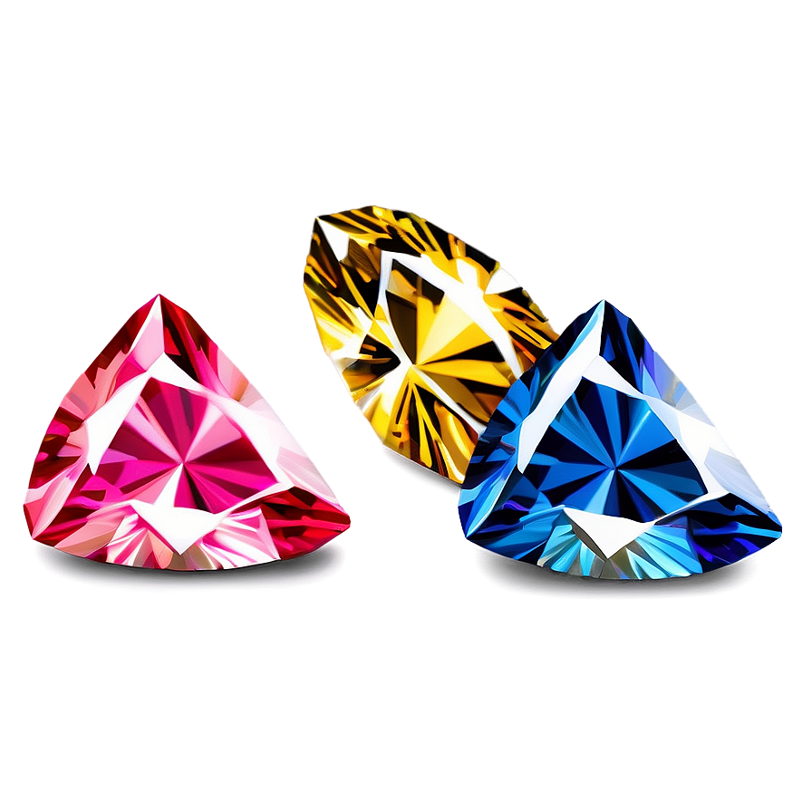 Download Fancy Colored Diamonds Png Wfa81 | Wallpapers.com