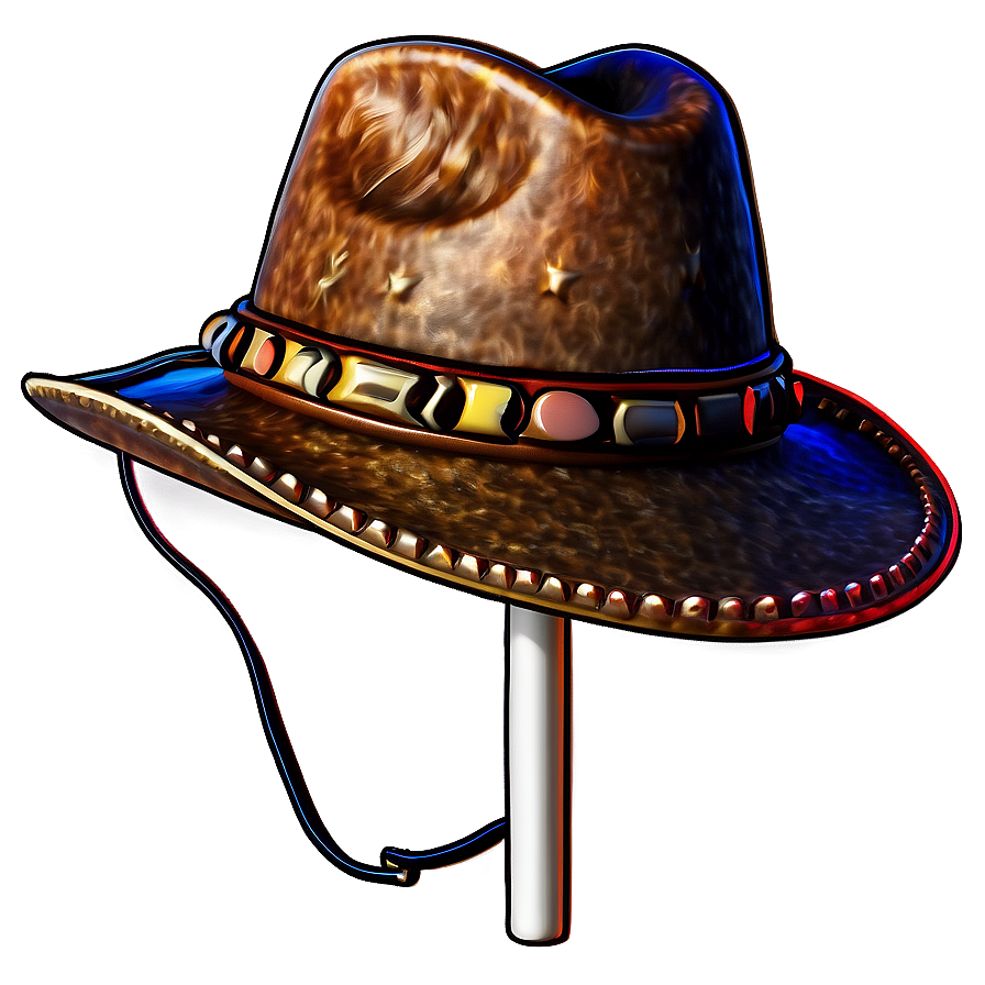 Fancy Cowboy Hat Transparent Png Bdu45 PNG