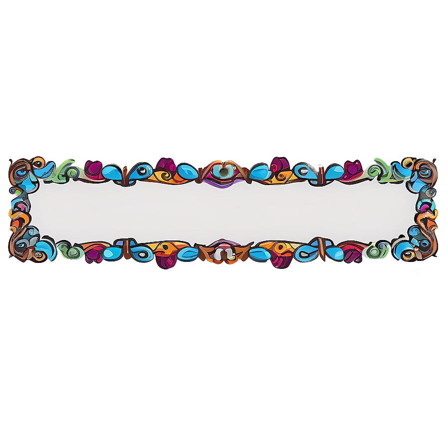 Fancy Cute Border Png Ycl84 PNG