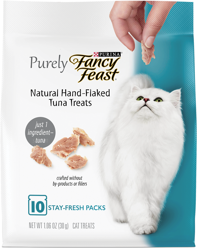 Fancy Feast Purely Natural Tuna Cat Treats PNG