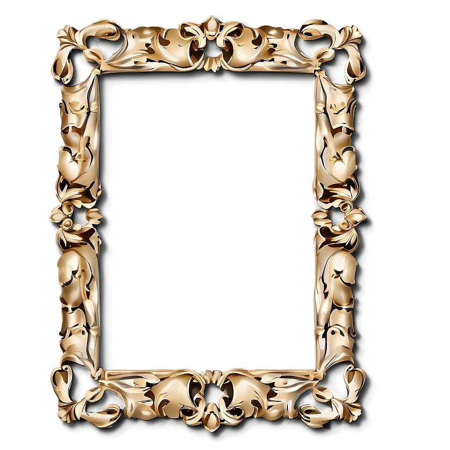 Fancy Frame Border Png 06262024 PNG