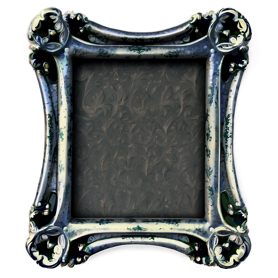 Fancy Gothic Frame Png Emu PNG