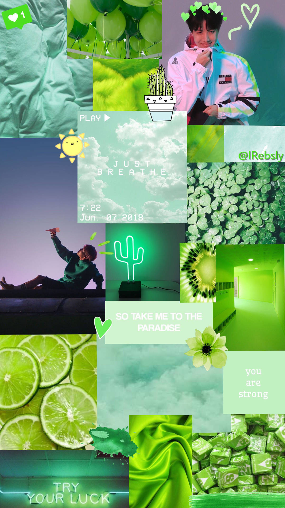 Fancy Green Aesthetic Tumblr