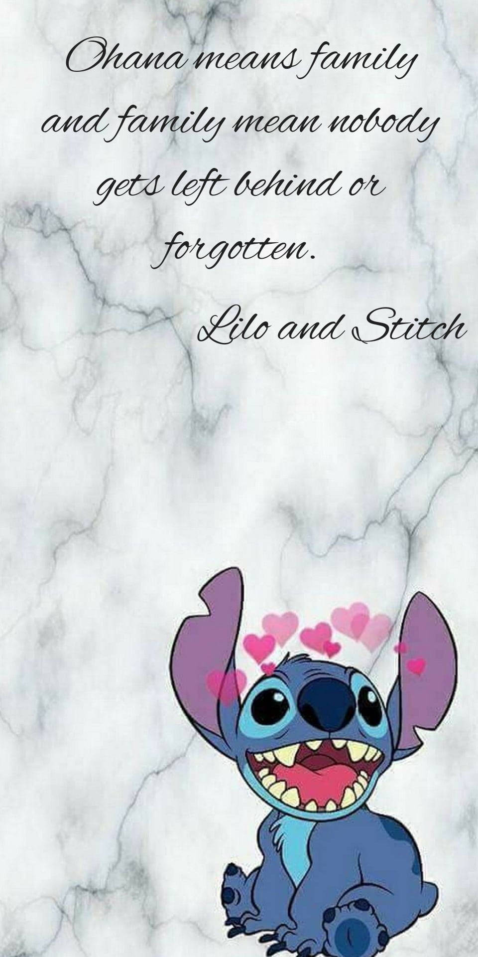 Fun and Cute Stitch Wallpapers : Stitch OHANA Wallpaper for Desktop I Take  You | Wedding Readings | Wedding Ideas | Wedding Dresses | Wedding Theme
