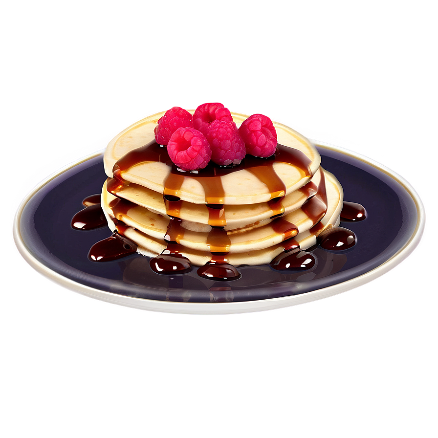 Fancy Pancake Dessert Png 05242024 PNG