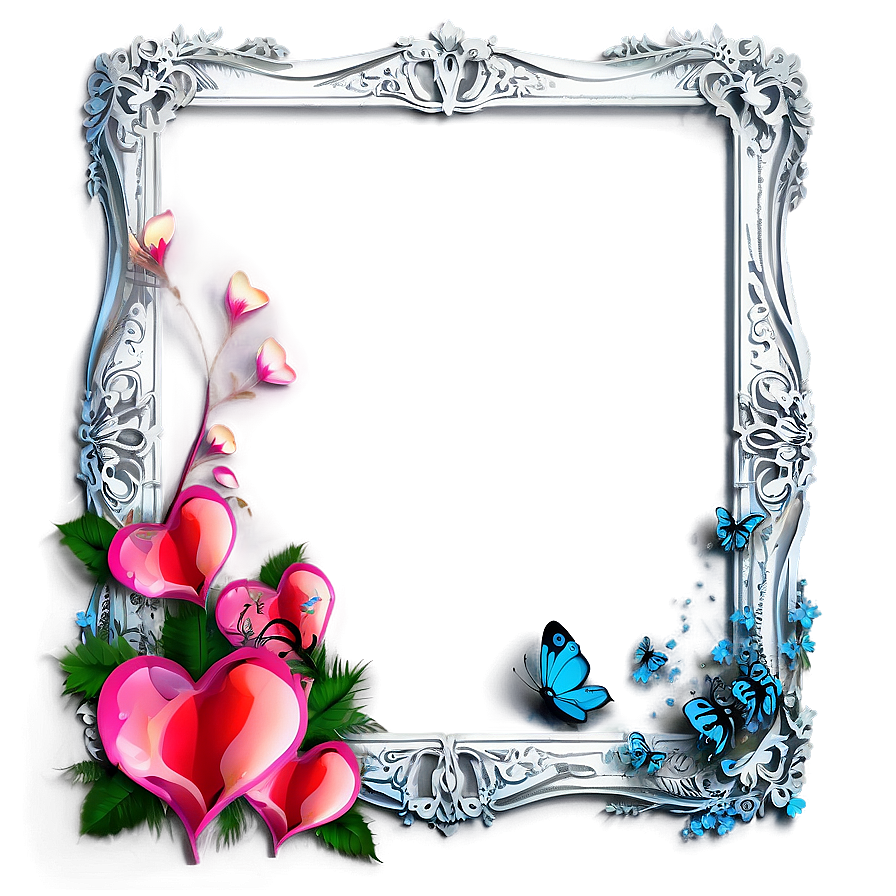 Fancy Photo Frame Png 05252024 PNG
