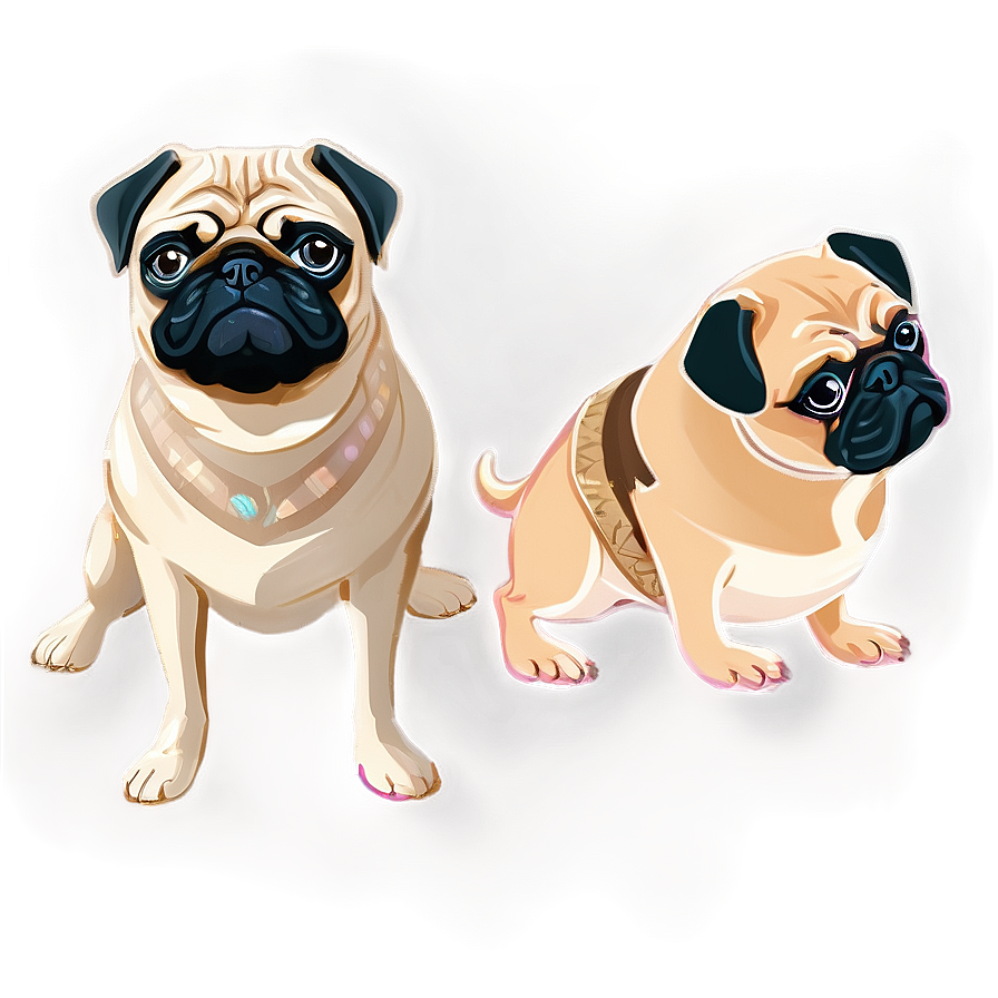 Fancy Pug Png Rdp18 PNG