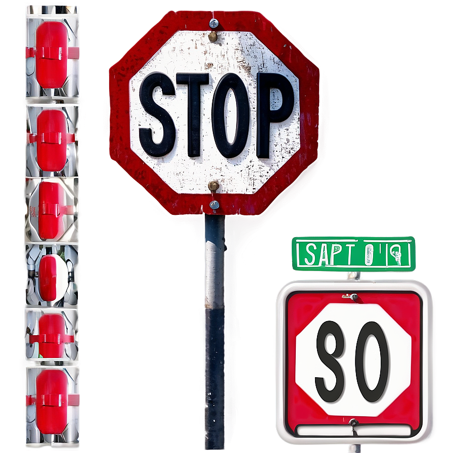 Fancy Stop Sign Png 61 PNG