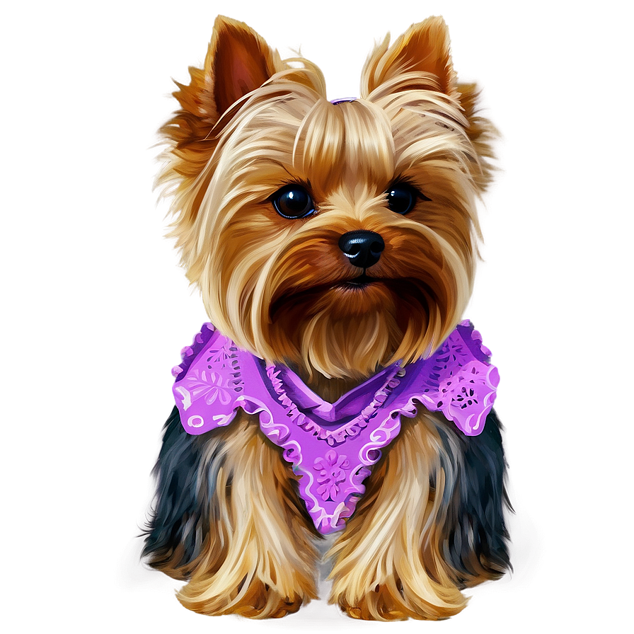 Fancy Yorkie Png Mch PNG